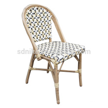 DC- (148) Chaises modernes en rotin en osier à bas prix / chaises en osier colorées